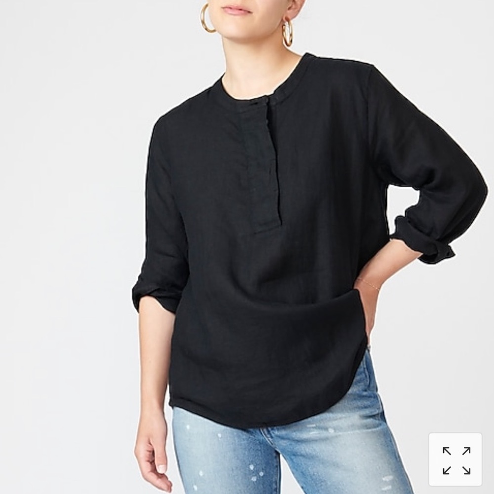 J Crew linen tunic